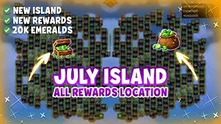 July Island 2024 all rewards location in hero wars