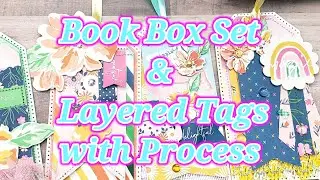Book Box Set/ Layered tags with Process