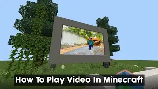 How To Play Video In Minecraft | Chroma Key Editing Tutorial | In Hindi