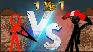 1 VS 1 this is my new project on animation that is the project on stickman#animation #stickman#anime