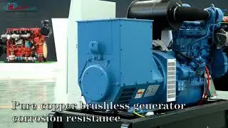 60kw Yuchai diesel generator set open type