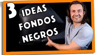 3 Técnicas Fotográficas para Aislar en un Fondo Negro.