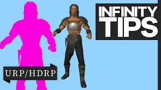 URP / HDRP, Skin Poking Through Clothes, Change Default Character Pose | Infinity Tips for Unity