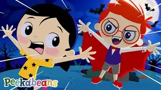 No More Monsters Song | Spooky Halloween Song 🎃🎃🎃 for Kids and Toddlers @PeekabeansKidsSongs