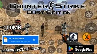 Counter Strike 1.6 android lite dust edition 100MB