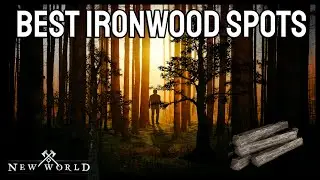 Farm Ironwood HERE to make Gold in New World 2023