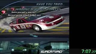 Burnout 3: Takedown Any% Crash Mode Speedrun (