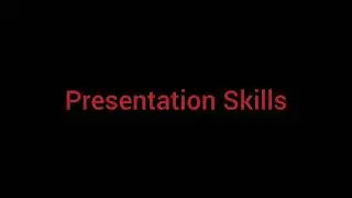 BU presentation skills 20-5-2024