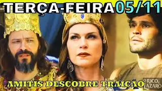 🔴 O RICO E O LAZARO CAPITULO DE TERÇA FEIRA 05 DE NOVEMBRO