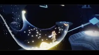 Morning music meditation in a virtual space
