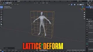 Lattice in Blender | Animate your Mesh using lattice | Basic