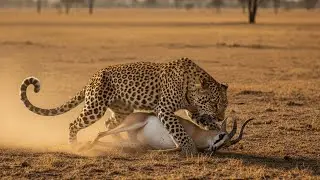 Speed, Fury, and Silence: The Leopard's Deadly Strike!