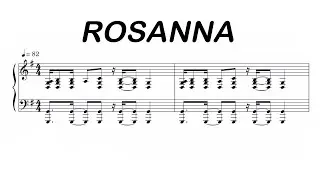 Toto - Rosanna Sheet Music