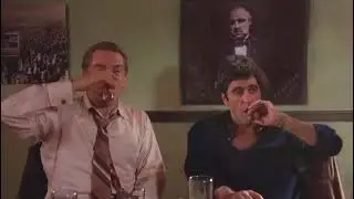 Robert De Niro and Al Pacino together #goodfellas #irishman