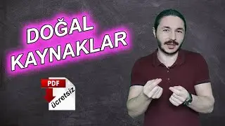 Doğal Kaynaklar ve Ekonomi 11.sınıf Coğrafya 📌Ayt coğrafya 📂 PDF