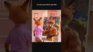 Zootopia Meme 10 Judy sees Nick Painting himself  