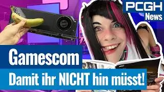 72h durchgeballert 🚀 Hardware-Secrets auf der Gamescom | PCGH-News