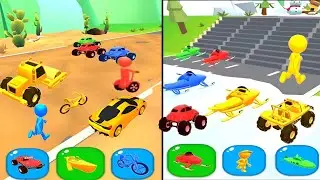 Shape Shifting Gameplay Levels 267-270 || iOS Android gameplay video level up || shape run
