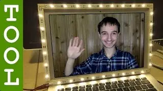 How to Make an LED Video Chat Light for your Laptop