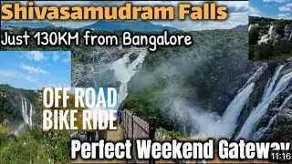 Shivasamudram falls | Gaganachukki barachukki falls | Moto-Vlog