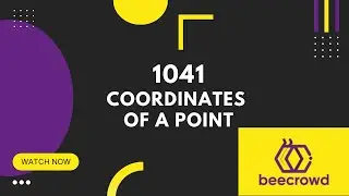 1041 - Coordinates of a Point | Beecrowd Problem Solution Tutorial