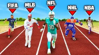 I Tested The FASTEST Player In EVERY Sport!