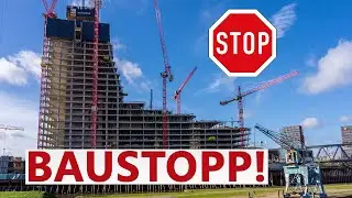 Droht Hamburg eine teure Bauruine? Baustopp am Elbtower