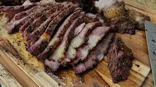 Reverse seared Cowboy steak on the Chargriller 980 gravity fed smoker!