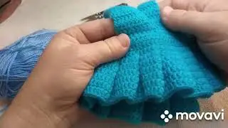 МК Сарафан с юбочкой в складку .2 часть .