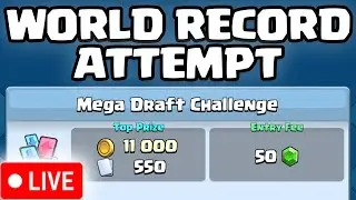 MEGA DRAFT CHALLENGE WORLD RECORD WIN STREAK!