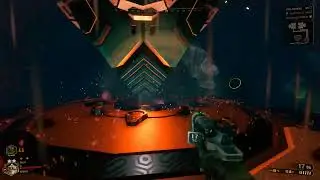 Finishing caretaker with a pickaxe