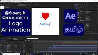 Logo Animation Tutorial in After Effects Tamil | After Effects in Tamil | Logo Animation