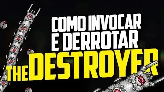 Terraria como invocar e derrotar o The Destroyer ( O Destruidor )