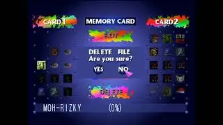 Bring Back Deleted Save Game File From PS1 Memory Card! (L1+L2+R1+R2) [PlayStation Secret Trick]
