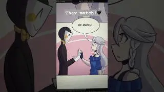 They match!🥹 #oc #art #webcomics #wholesome #comics #webtoon #tapas #mask