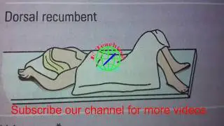 Common patient positions | types of position  | Positioning Patients in Bed Explained in Tamil