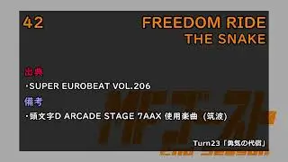 FREEDOM RIDE / THE SNAKE (MFゴースト Turn23 EDIT)