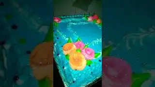 beautiful birthday cake 😜3 kg