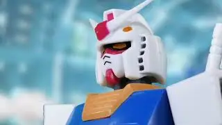 [RE: A.N.I.M.E] GUNDAM RISING! [ガンダム大地に立つ!!] [ストップモーション　ガンダム]