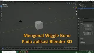 Mengenal Addon Wiggle Bone di Aplikasi Blender 3D
