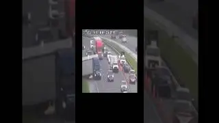 SEDAN RUN INTO A SEMI. And this happened! 🥹