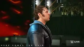 WWE2K24  Dean Ambrose 18 Asylum Entrance w/ Theme & GFX Pack | WWE2K24 Crazy Pc Mods