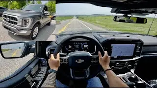 2023 Ford F150 Platinum  - POV Test Drive 3D Audio