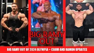 Big Ramy OUT of 2024 Mr. Olympia + New CBum and Ramon Dino Physique updates 4.5 Weeks Out