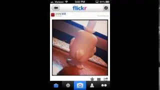 Flickr Card Stack iOS Animation