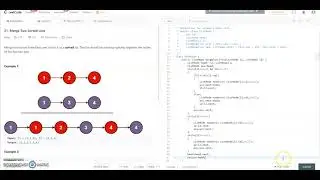 LeetCode #21 Merge Two Sorted Lists Solution Explained - Java