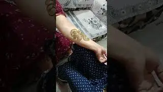 Humne lagaya BEL mehandi design