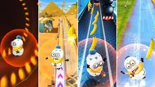 Baby Minion is Protected by Minion Shield | Despicable Me: Minion Rush Gameplay [Android/IOS]