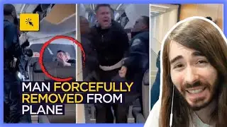 Passenger Handcuffed Over a Pre-Flight Drink Tantrum | MoistCr1tikal Reacts #penguinz0
