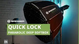 Nu nog sneller!? Quick Lock Parabolic Deep Softbox - Bresser Benelux